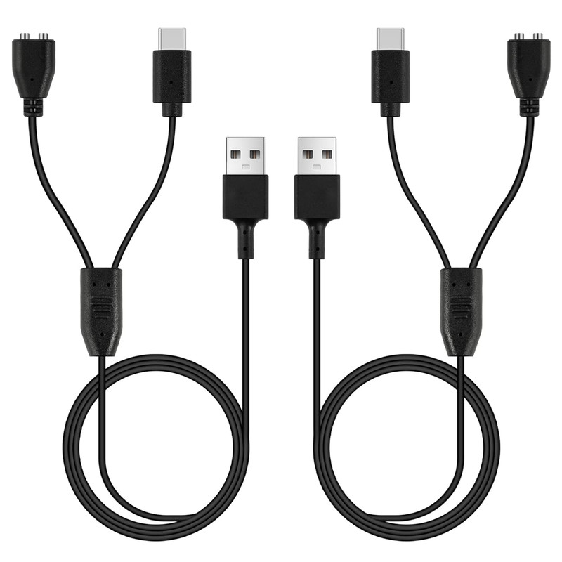 Dog Training Collar Charger Cable 2-in-1 USB C Magnetic Power Cable