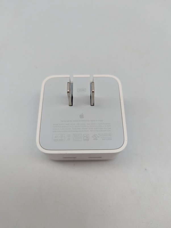 Original Genuine Apple 12W USB Power Adapter Wall Charger - MGN03AM/A - A2167 gallery