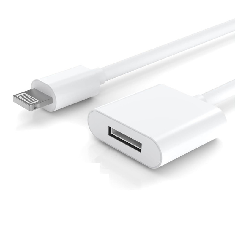 Iphone Charger Extension Cable Compatible for Iphone/Ipad,[Mfi Certified] Lightn