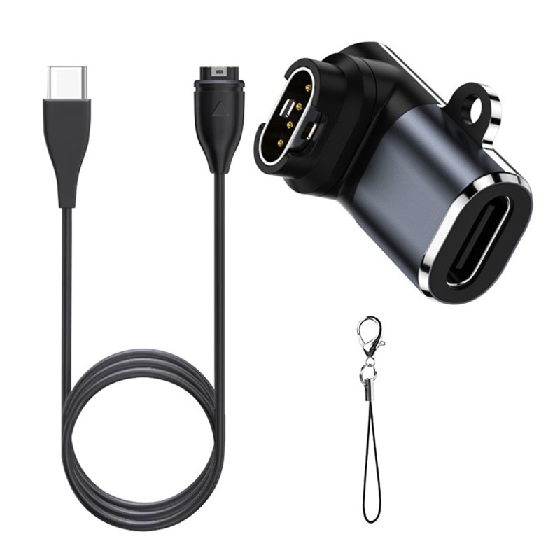 Portable USB C Watch Charger Adapter With Extended Cable for 955 965 45 45S 245 gallery