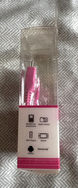 Pink Vivitar Universal Micro & Mini USB Cable Android Samsung And BlackBerry gallery