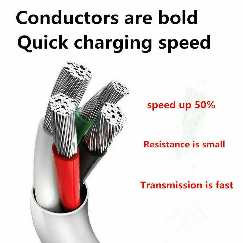 LOT USB C Type C Fast Data Charging Cable For Samsung LG Phones Tablets Android gallery