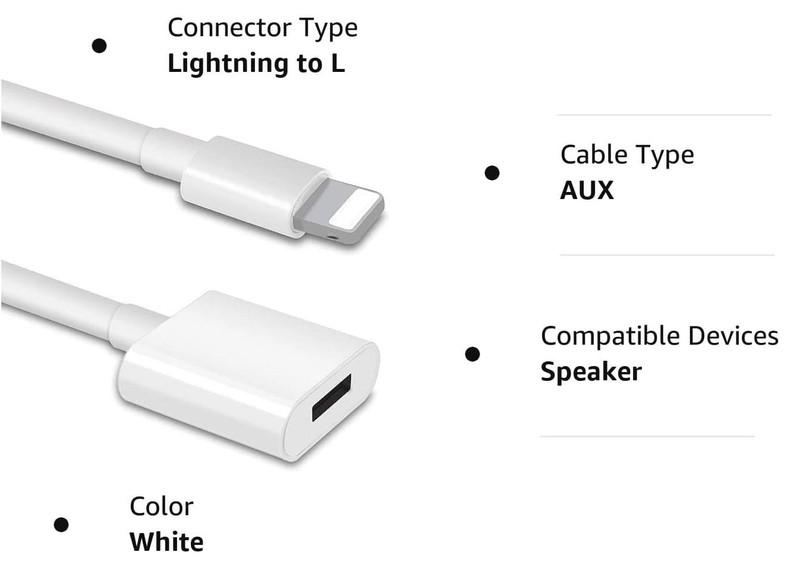 Iphone Charger Extension Cable Compatible for Iphone/Ipad,[Mfi Certified] Lightn gallery