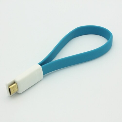 MicroUSB Short USB Cable Charger Cord Power Wire Flat Fast for SmartPhones gallery