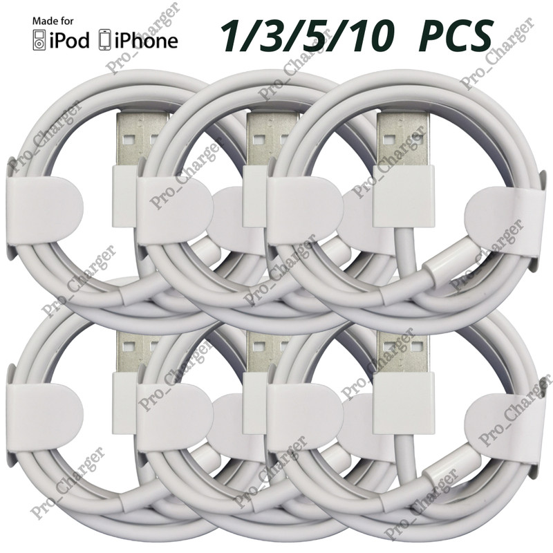 USB Charger Data Cable Charging Cord For iPhone 11 XS XR X SE 8 7 6 6s Plus Lot