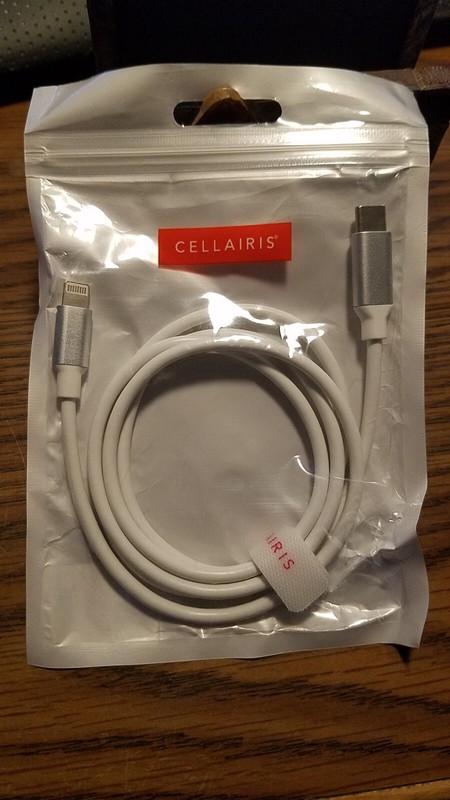 Cellairis USBC to Apple Compatible Cable 3ft White
