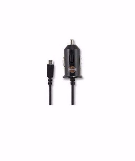 Harley-Davidson FONEGEAR 7782HD 2.4A MICRO USB 12-VOLT CHARGER – BLACK