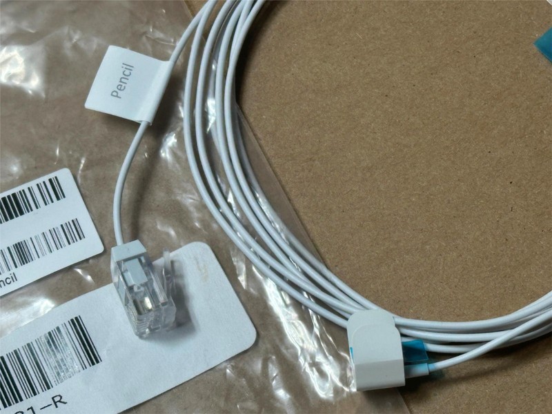 New Genuine Apple Pencil Security Cable to RJ11RJ22 Registered Jack Anti-Theft gallery