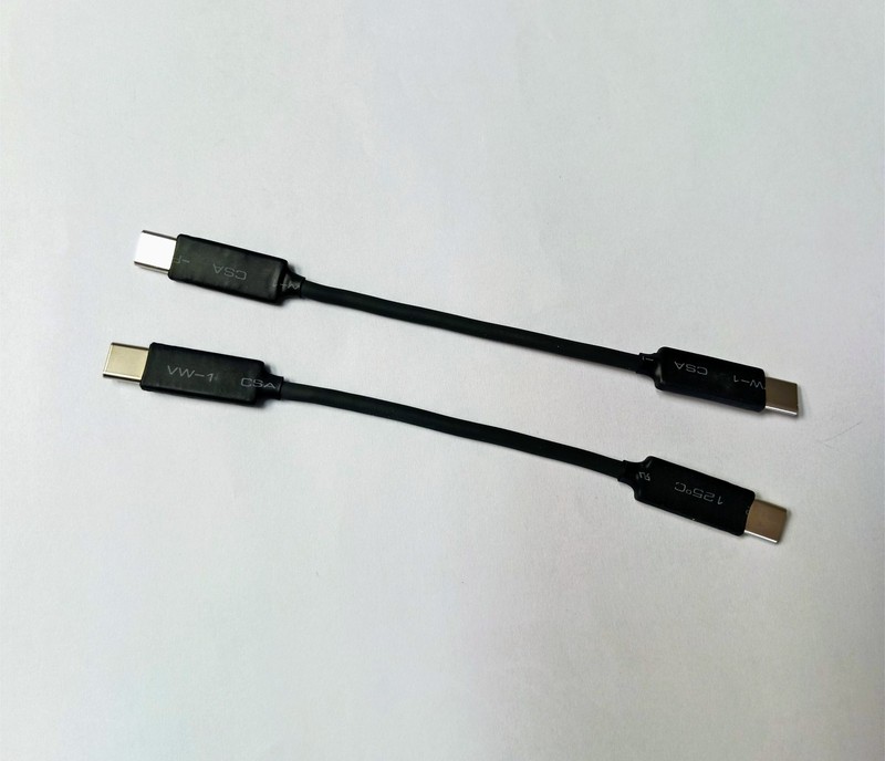 6″ inches USB-C to USB C Fast Charging Data transmission sync power Cable