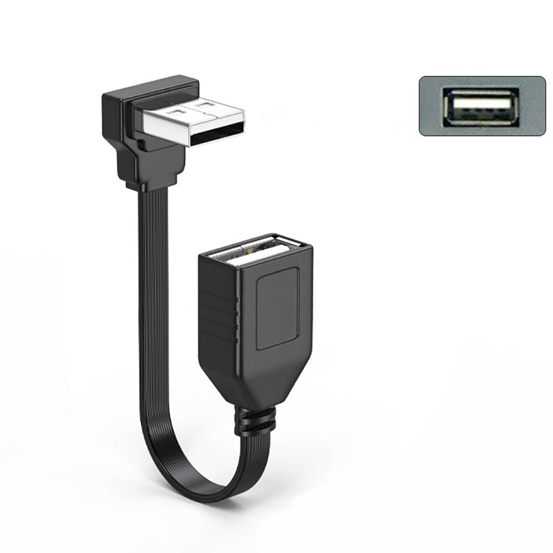 Adjustable USB 2.0 Extension Cord Male to Female Adapter for Various Devices gallery