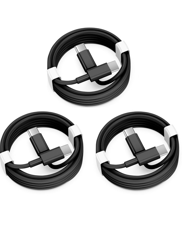 USB-C to USB C Type-C Fast Charging Data SYNC Charger Cable Cord 3/6/10FT lot gallery