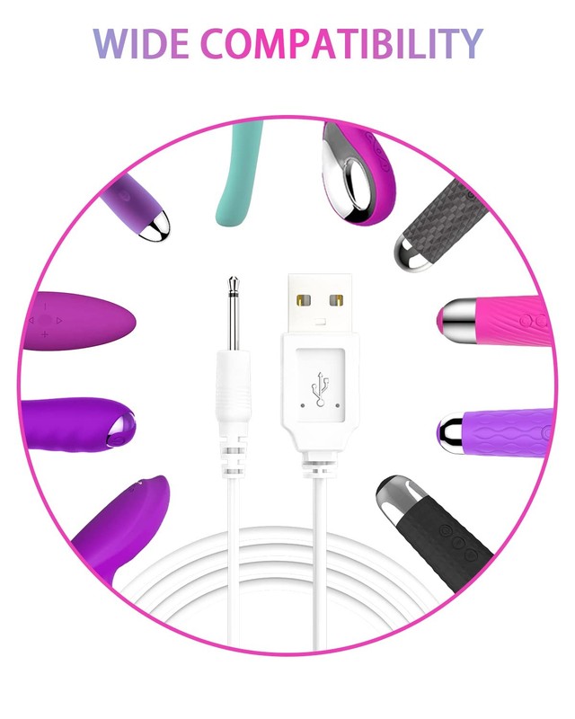 USB DC Charging Cable 2 Pack 2.5mm Power Cord Replacement gallery