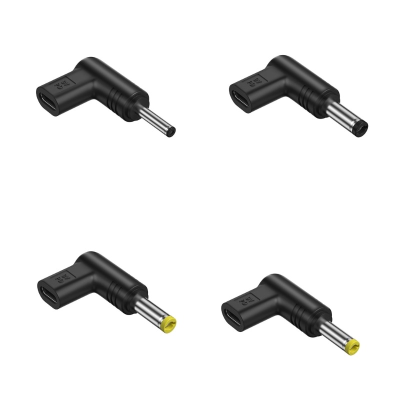 Laptop Converter Plug Type C PD Female to DC Male Power Connector USB PD to DC gallery