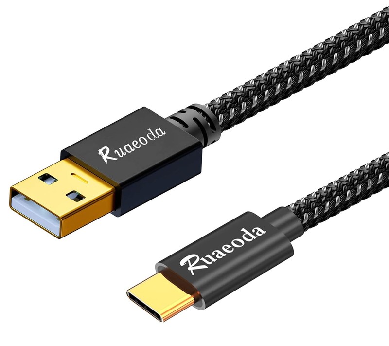 Ruaeoda USB C Cable 20 ft,3.1A Type C Charger Fast Charging Cable, USB A to USB