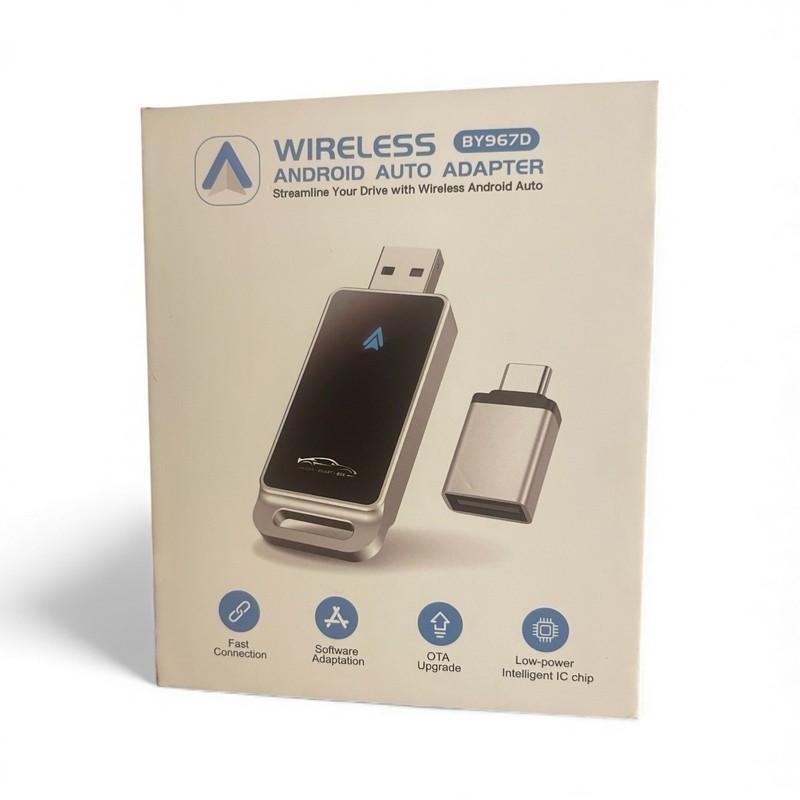 Wireless Android Only Auto Adapter BY967D (Not For iPhones)