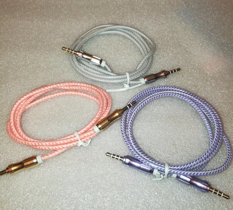 3 pack AUX Male to Male Stereo Audio Cable