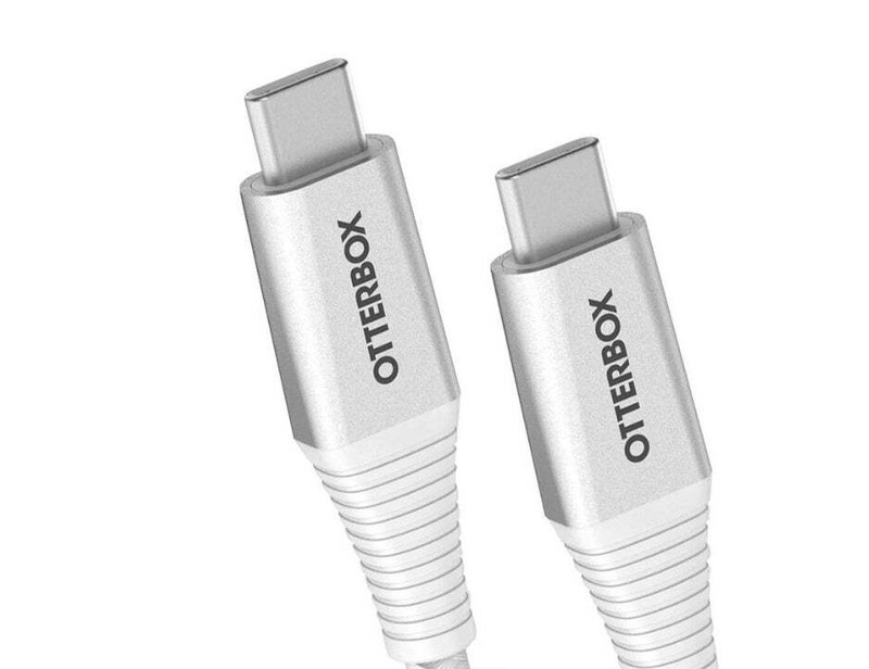 OtterBox Premium Pro Cable USB-C to USB- C 6.6 Ft Cable | Color: White gallery