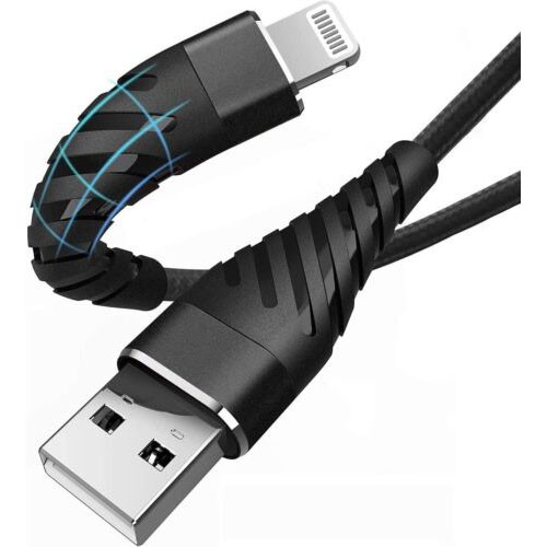 Braided Fast Charger Cable Heavy Duty USB Cord For iPhone 14 13 12 11 X XR 8 7 6
