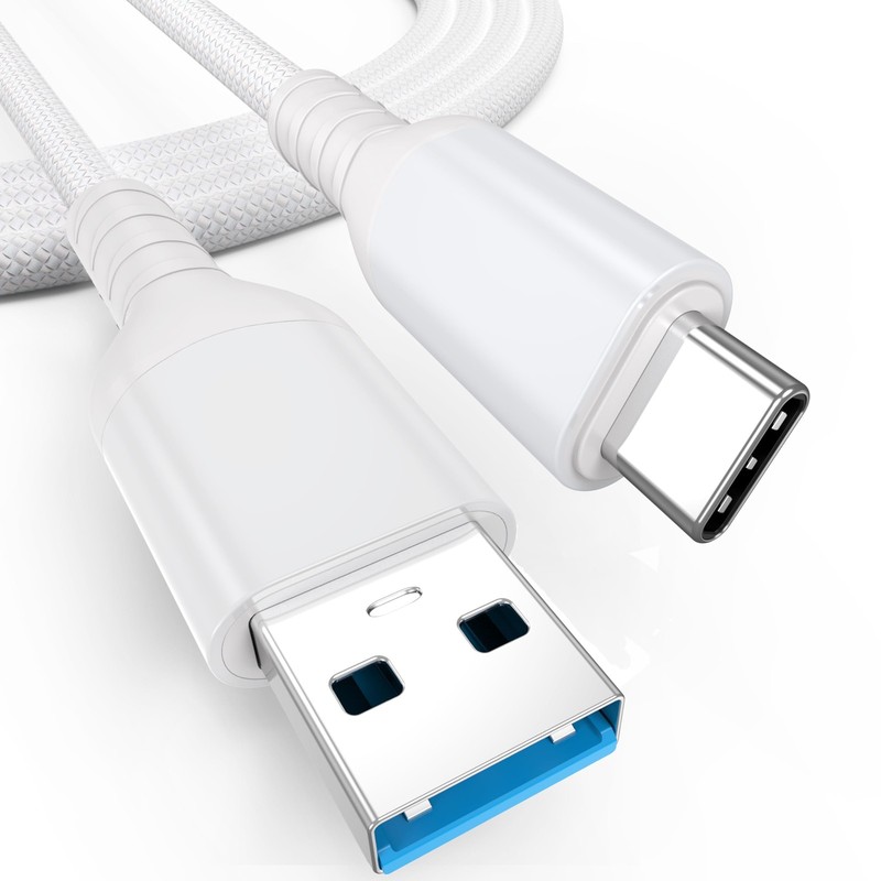 USB A to USB C Data Cable 6ft, 10Gbps High Speed Data Transfer Fast Charging …