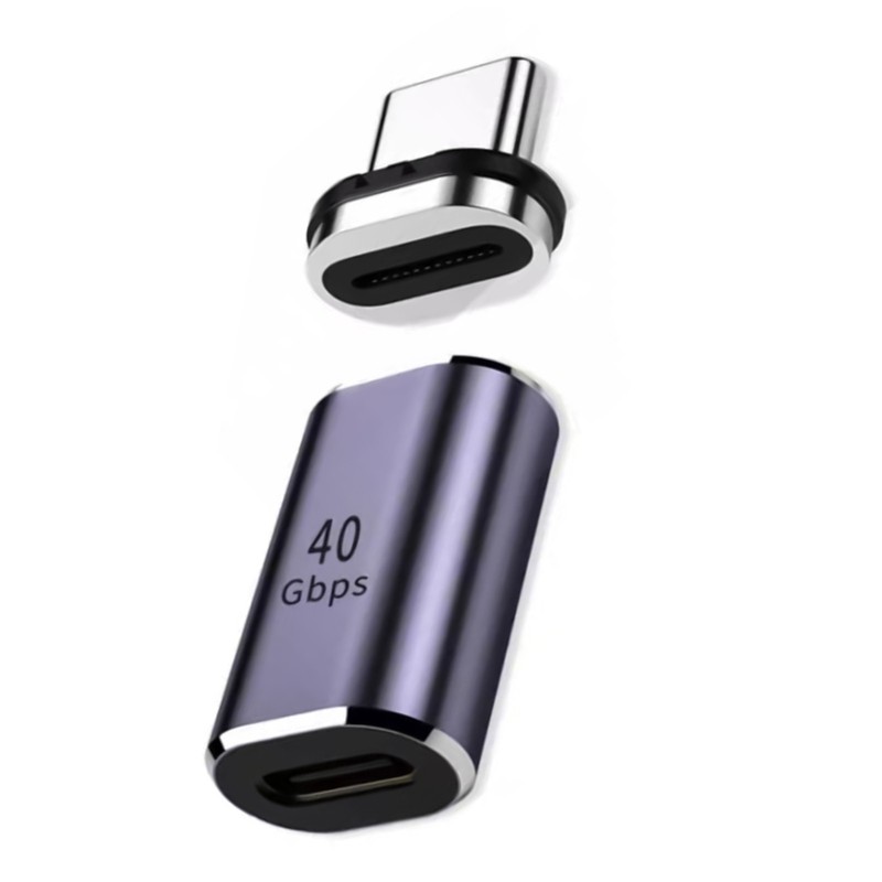 100W Magnetic USB Type-C QC4.0 Fast Charging Adapter Converter Straight kk