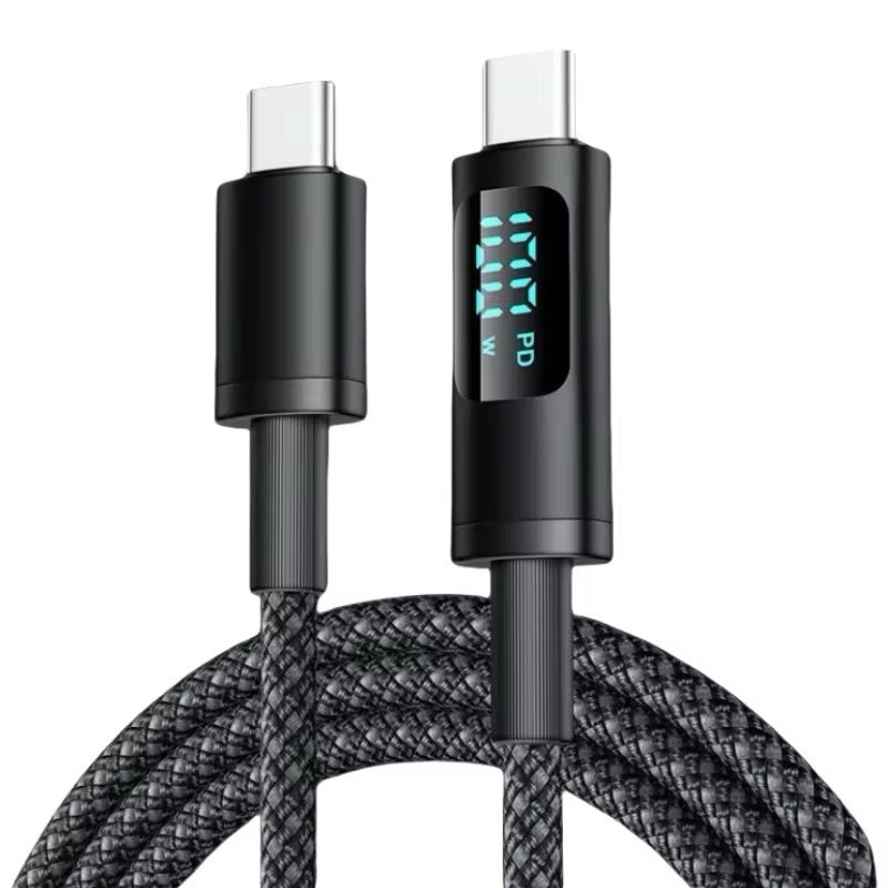 100W USB-C Charging cable| Digital Display | Compatible With IPhone Samsung gallery
