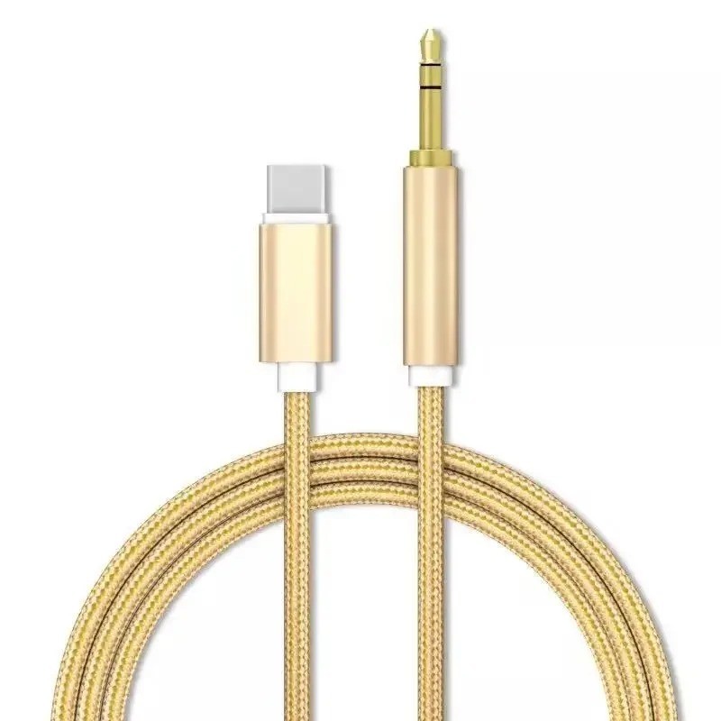 TypeC to Aux Cable USB Type-C Male To 3.5mm Cord Car AUX Music Audio Adapter LOT gallery