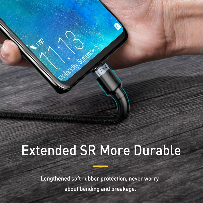 100W USB-C to USB-C PD Fast Charging Cable 5A for iPhone MacBook Samsung gallery