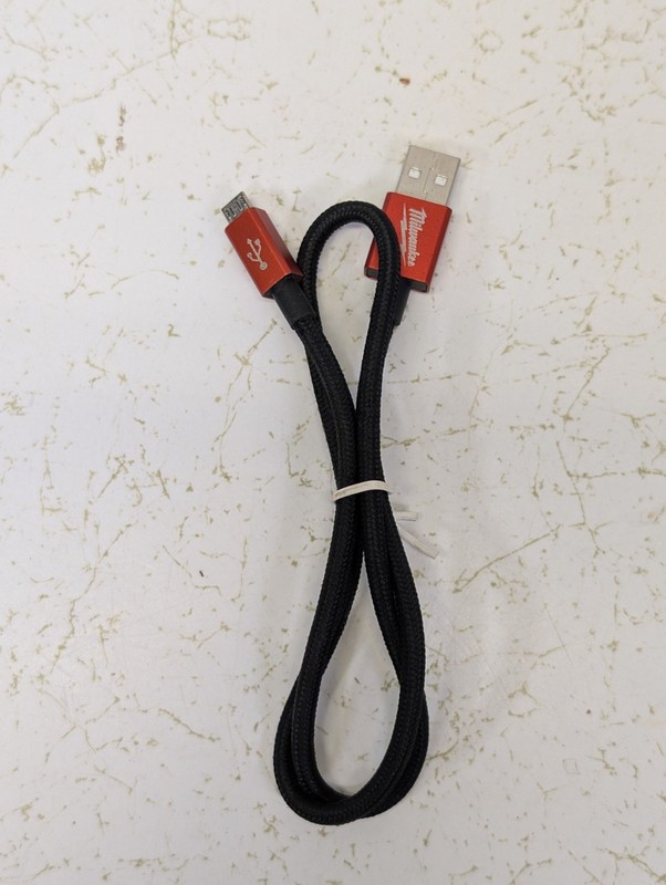 Milwaukee Tools Micro USB Cable Cord for M12 Compact Charger OEM
