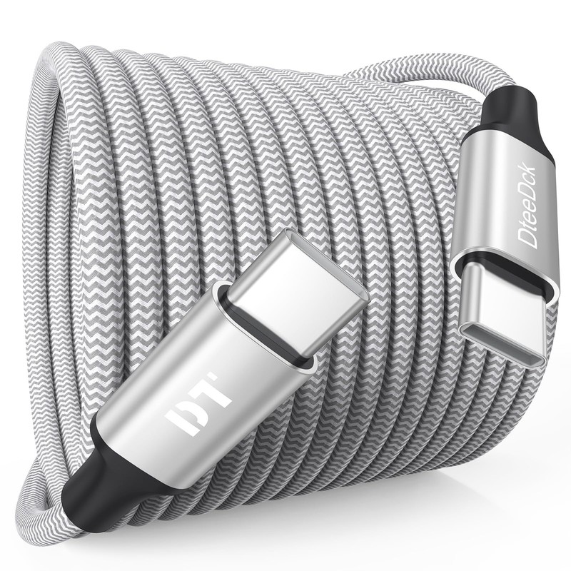 25 ft USB C Cable Extra Long 40W Fast Charging Type C Cord, USBC 2.0 to USB-C…