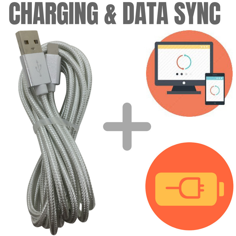 3X For iPhone USB Fast Charger Cable Braided 10ft 6ft Lead 14 13 12 11 8 Pro Max gallery