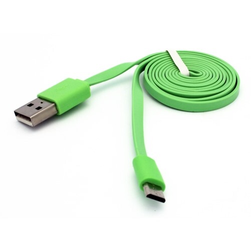 Green 6ft Long USB Cable Charge Power Wire Data Sync Cord for CELL PHONES