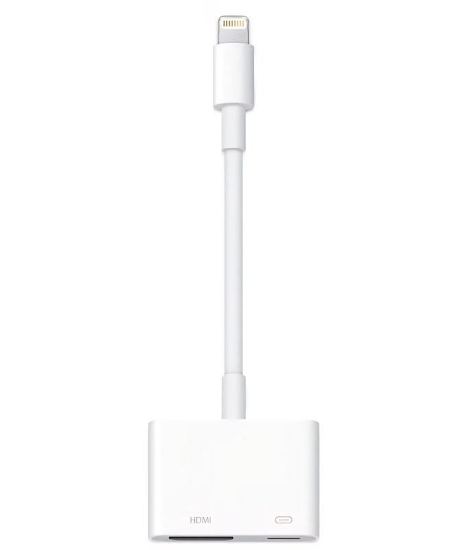 Apple MW2P3AM/A Lightning Digital AV HDMI Adapter,iPhone 14/13/12 to TV Adapter