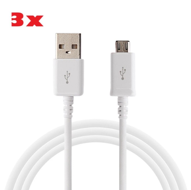 Samsung OEM 3X Micro USB Cable for Note 5 S6 S7 Edge Charger Sync 3FT
