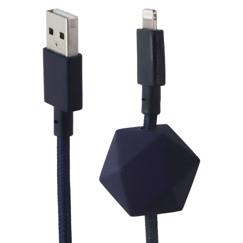 Native Union (6.5-Foot) Desk Cable – USB-A to (8-Pin) – Blue