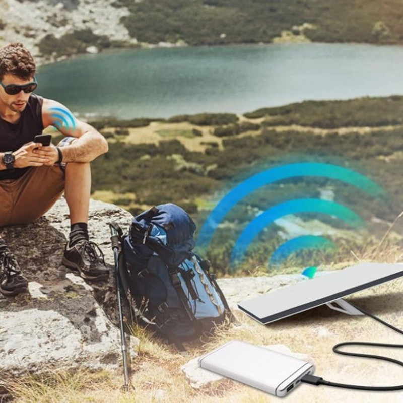 Satellite Type C to DC Power Cable 100W USB C Input To to Water Resistant Barrel gallery