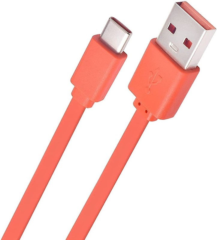 Alitutumao Flip 6 Fast USB Type C Charging Cable，Replacement 3.3 feet, Orange gallery