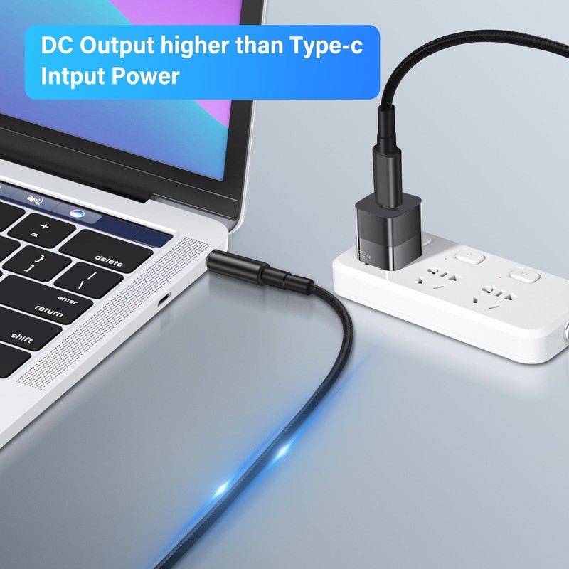 USB C to DC 5.5mm x 2.1mm Power Cord,100W PD USB Type C Male to DC 5.5mm x 2.... gallery