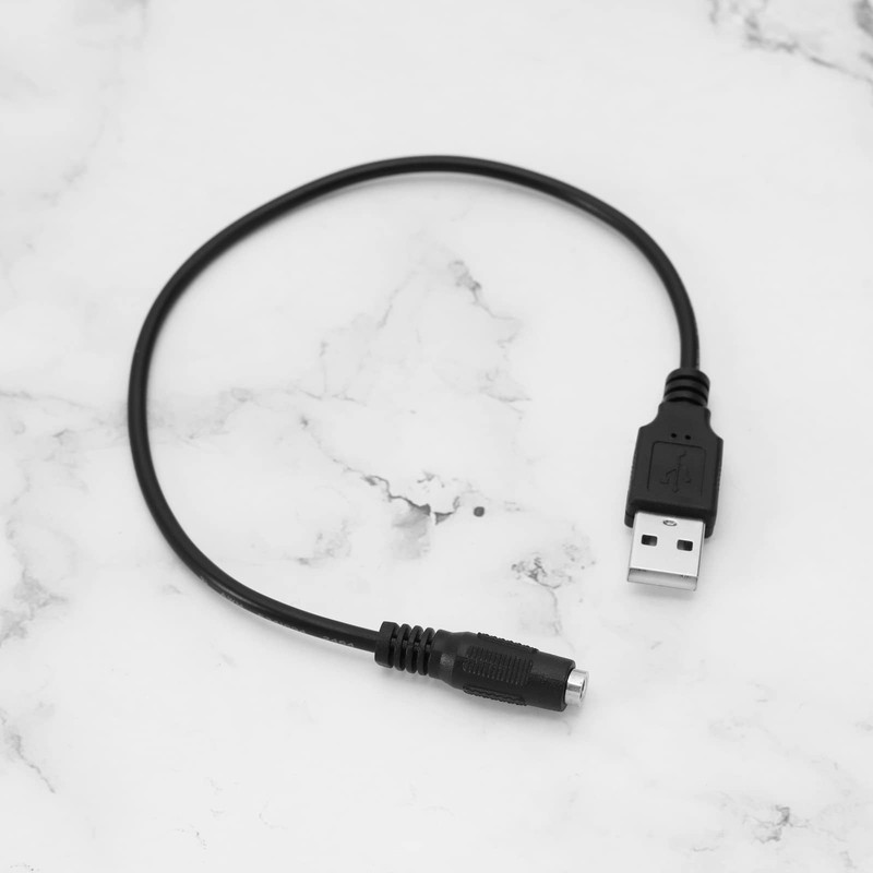 2Pcs USB to DC 3.5x1.35mm Port Cable 5V DC Power Charging Cord USB 2.0 to DC ... gallery
