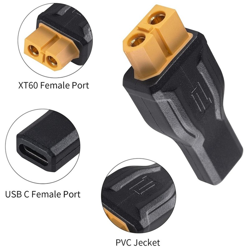4PCS USB C to Adapter Type-C to Female 100W 20V/5A Charging Connector for1971 gallery