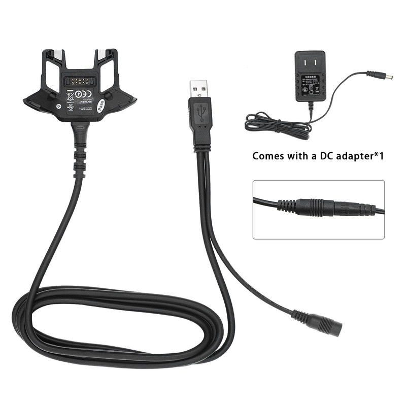 USB Charger Cable With Adapter For Zebra Symbol TC70 Barcode Scanner 20cm gallery
