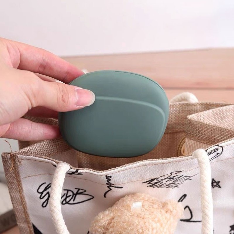Portable Bag Charging Cable, Silicone Data Cable Box,Headphone Organizer OY gallery