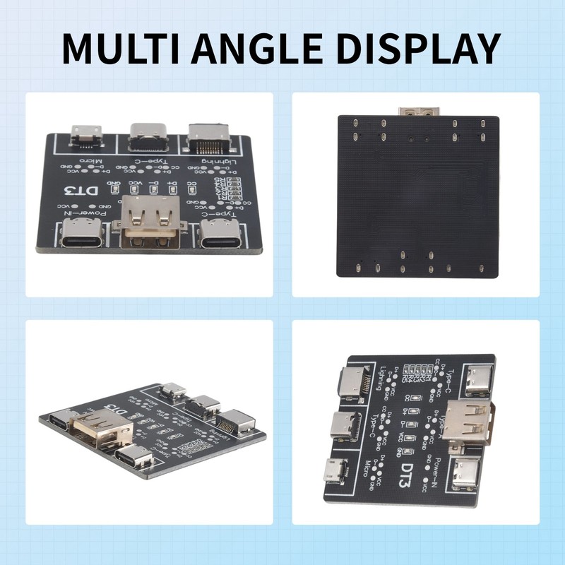 USB Data Line Detection Board for IOS Android Micro-USB Type-C O9L76767 gallery
