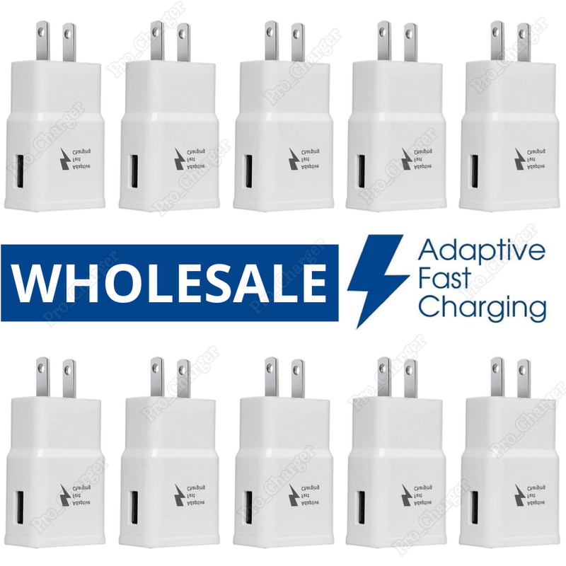 For Samsung Android Adaptive Fast Wall Charger USB Power Adapter Universal Lot