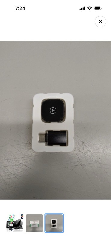 Wireless CarPlay Adapter Black iPhone & Android 3 X Reconnect Speed gallery