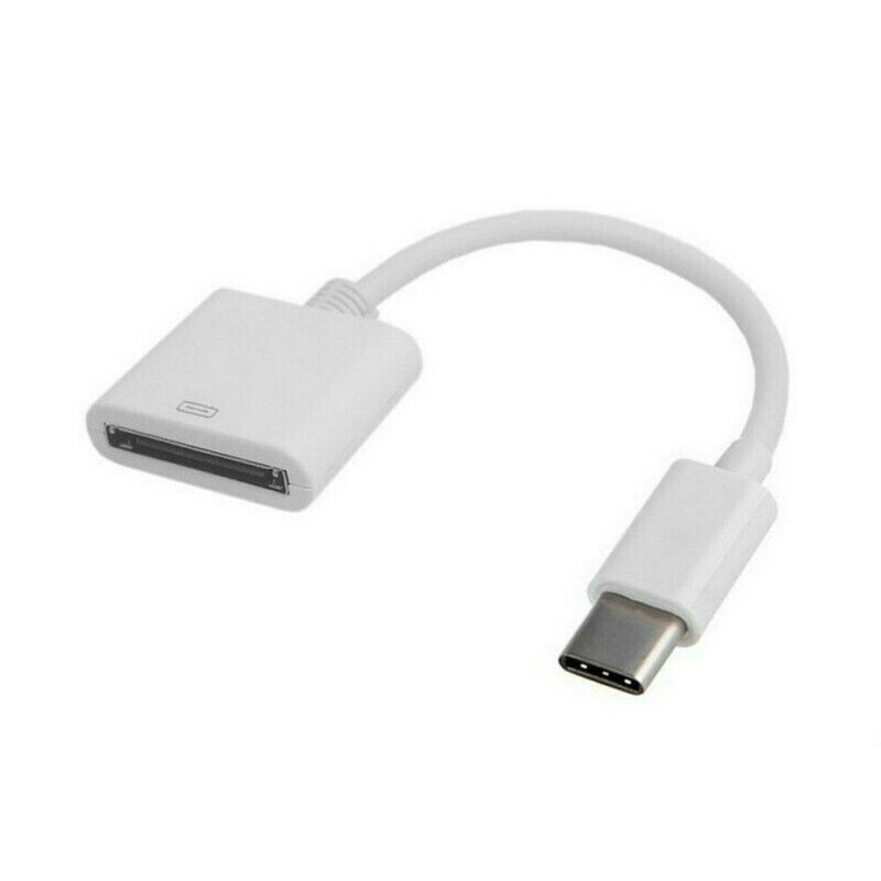 For Apple 30pin Female to USB 3.1 Type-C USB-C Sync Data Charging Adapter Cable gallery