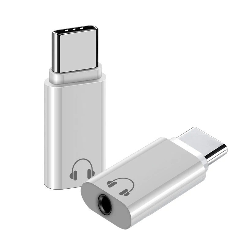 USB-C Type C Adapter Port to 3.5MM Aux Audio Jack Earphone Headphone Car Lot us
