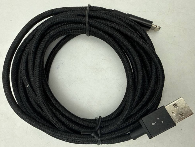 PureGear Charging Braided Cable Charge Sync for Apple iPhone 12 13 14 iPad Pro gallery