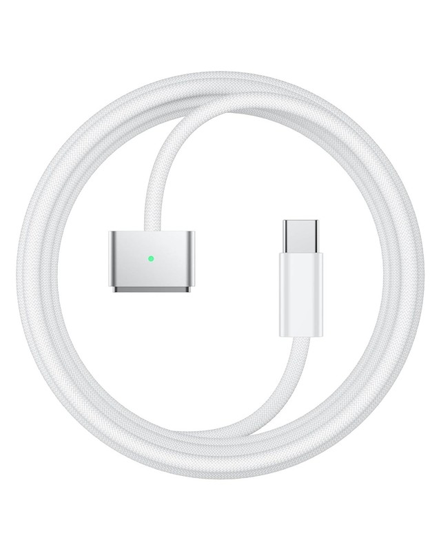 Magnetic 3 USB-C Charging Cable 6.6ft - 40W Fast Charging for MacBook Air/Pro gallery