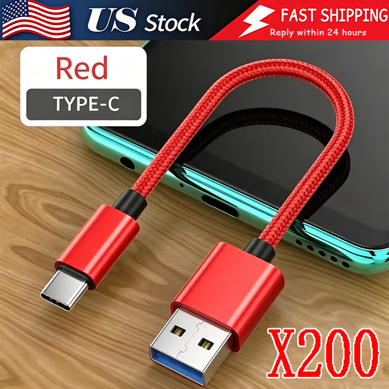 USB-C Type C Male to USB 3.0 Type A Female OTG Adapter Converter Cable Cord lot