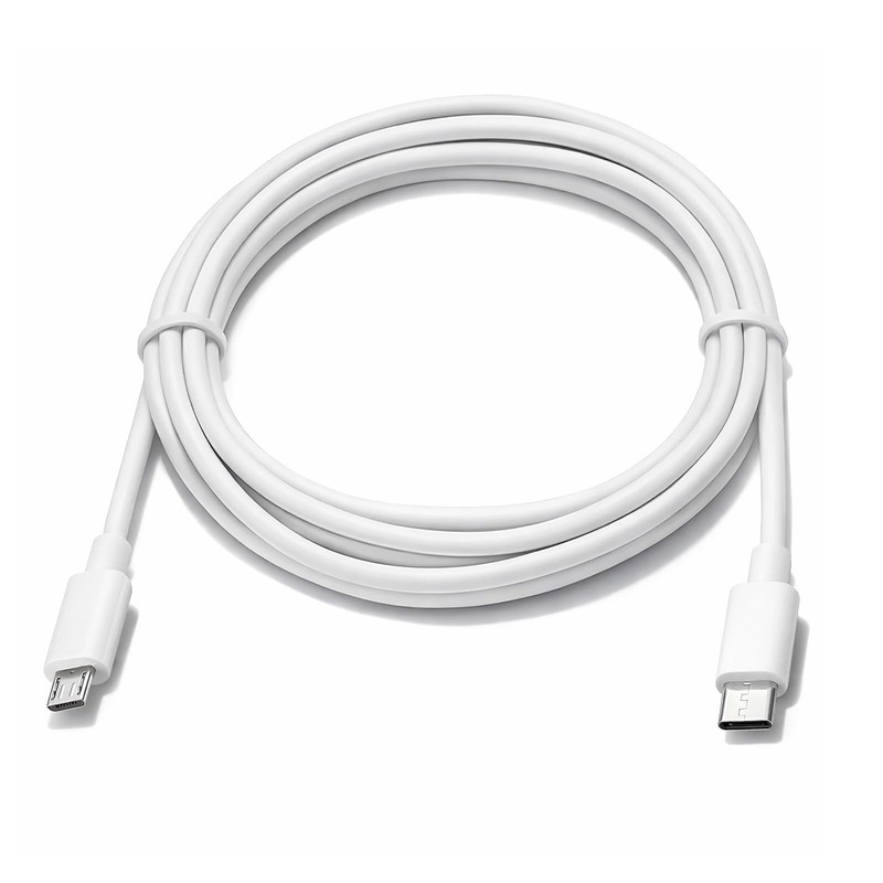 6 FT USB C To Micro USB Cable Data Sync Fast Charging Charger Cord White gallery